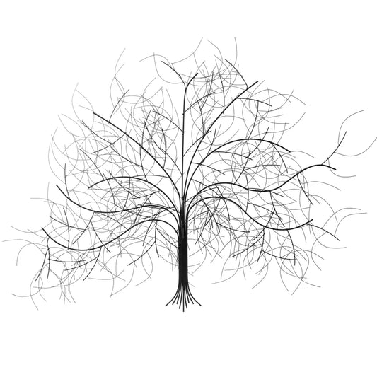 Tree Silhouette Metal Wall Decor