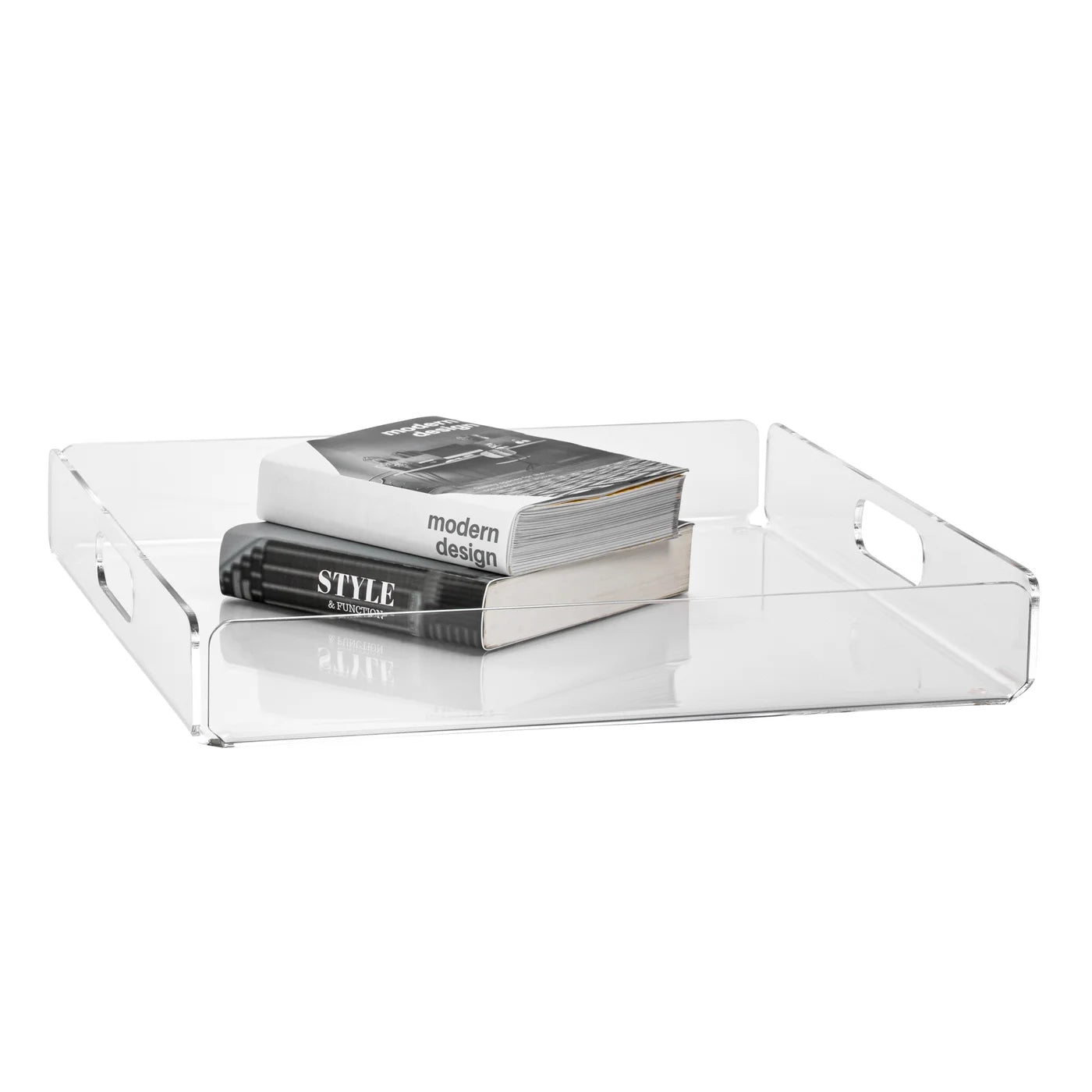 Lucite Acrylic 14x14" Square Tray