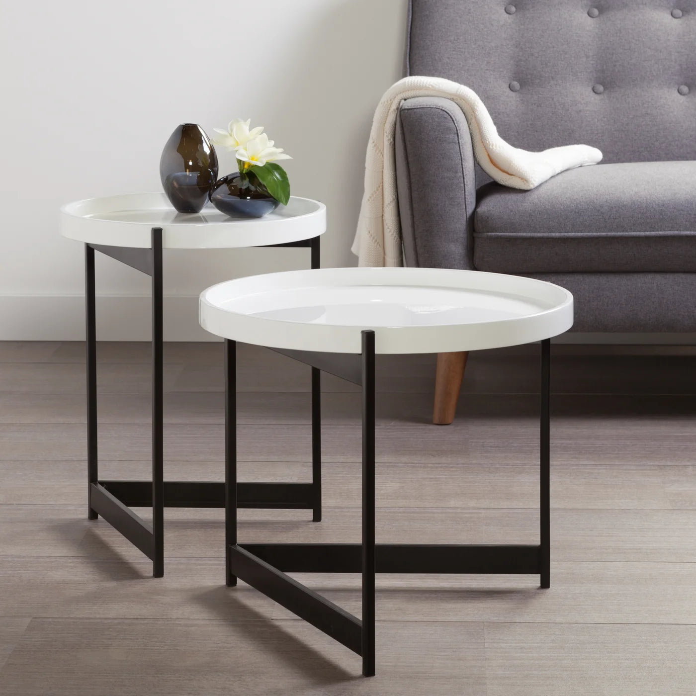 Tersera Removeable Tray 2 Piece Table Set