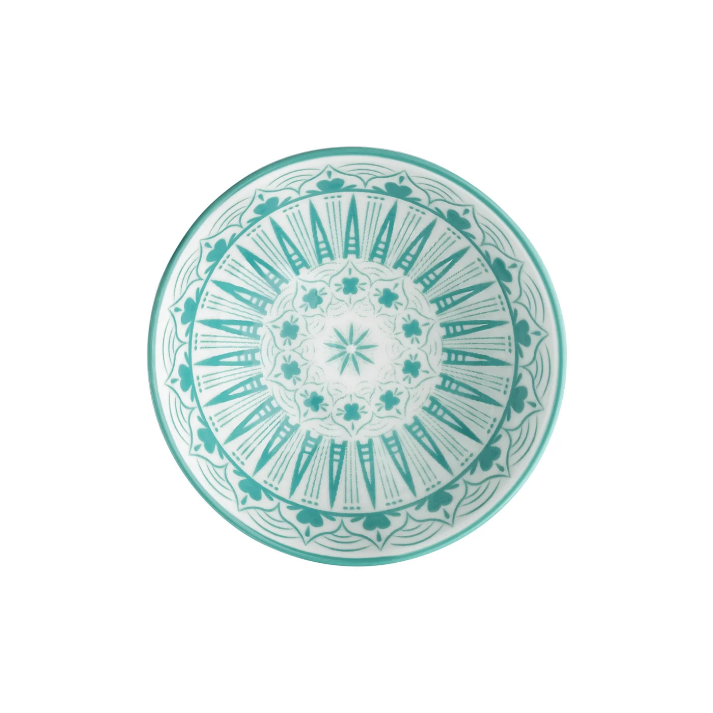 Kiri Porcelain 3" Sauce Dish - Teal Radiant Spire