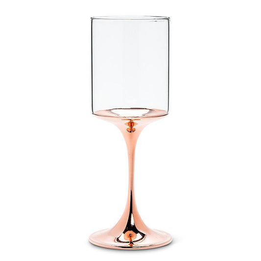 Wine Glass Copper Steam