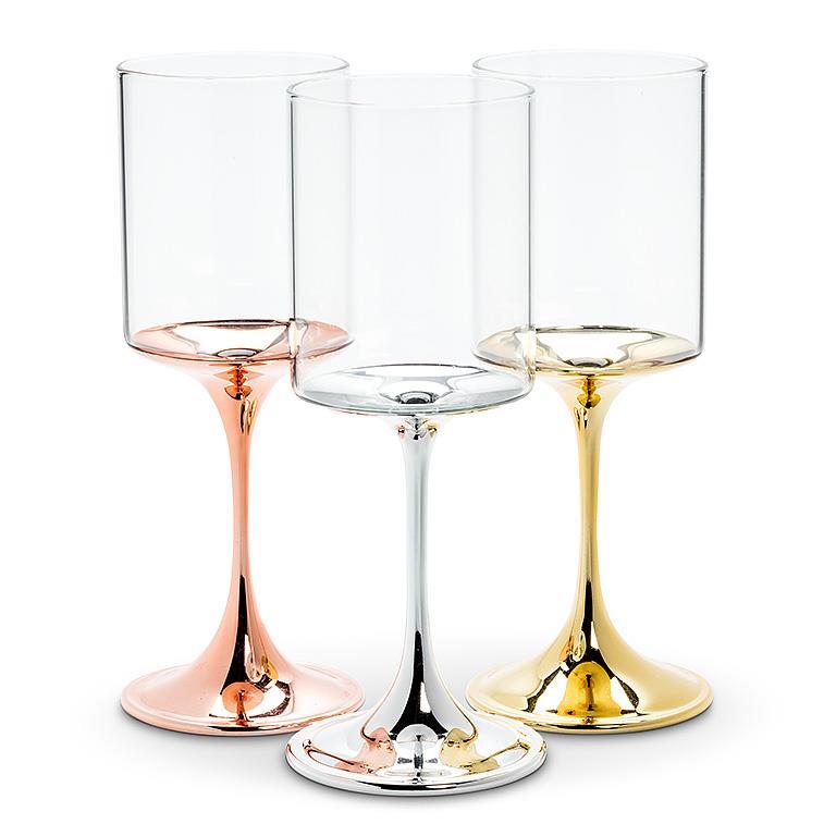 Wine Glass Copper Steam