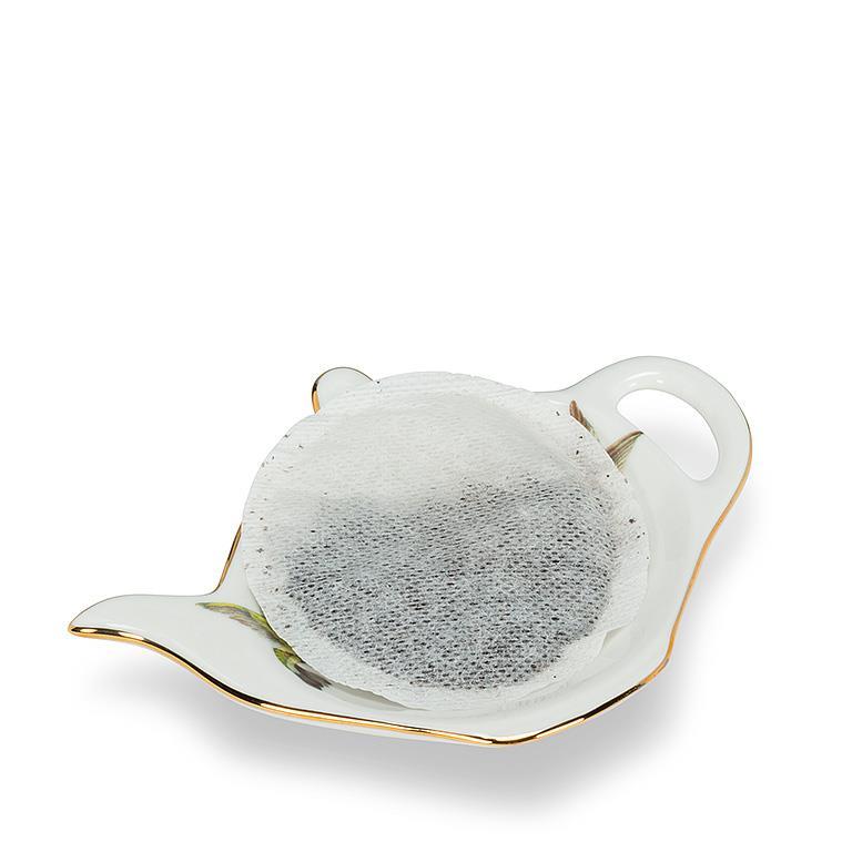 Hummingbird Tea Bag Plate-4.5"L