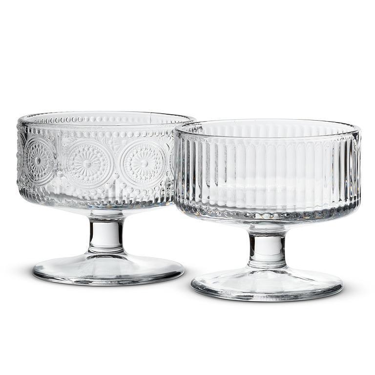 Tight Optic Pedestal Small Bowl