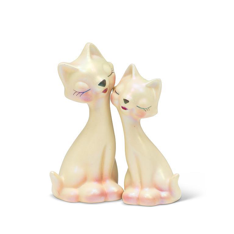 Sleek Retro Cat Salt & Pepper