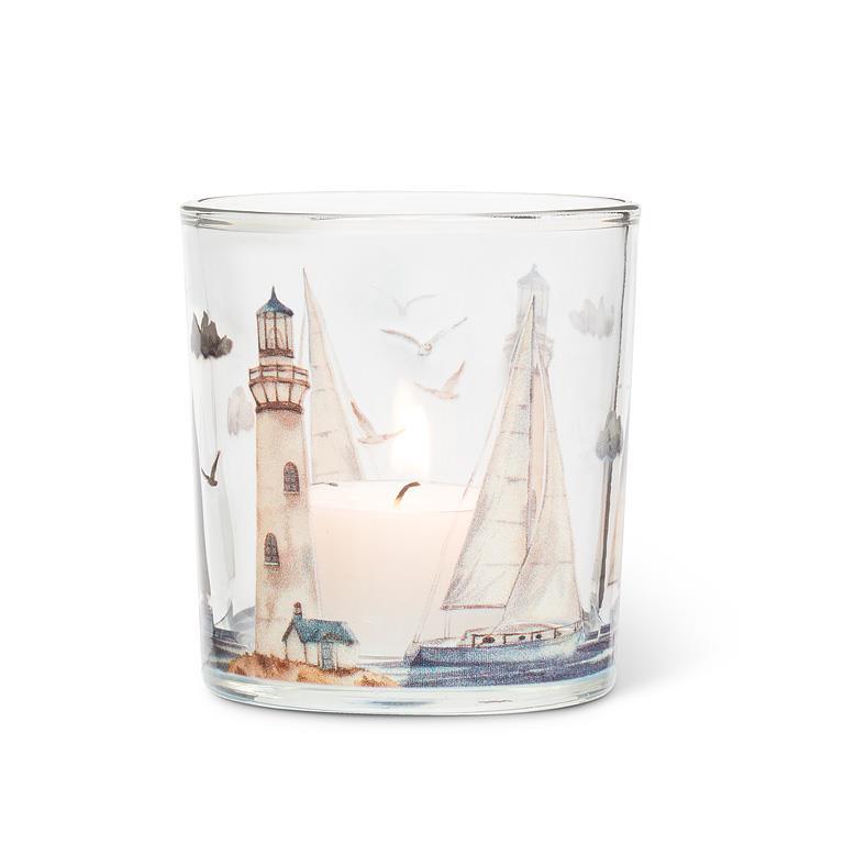 Lighthouses & Sailboats Votive