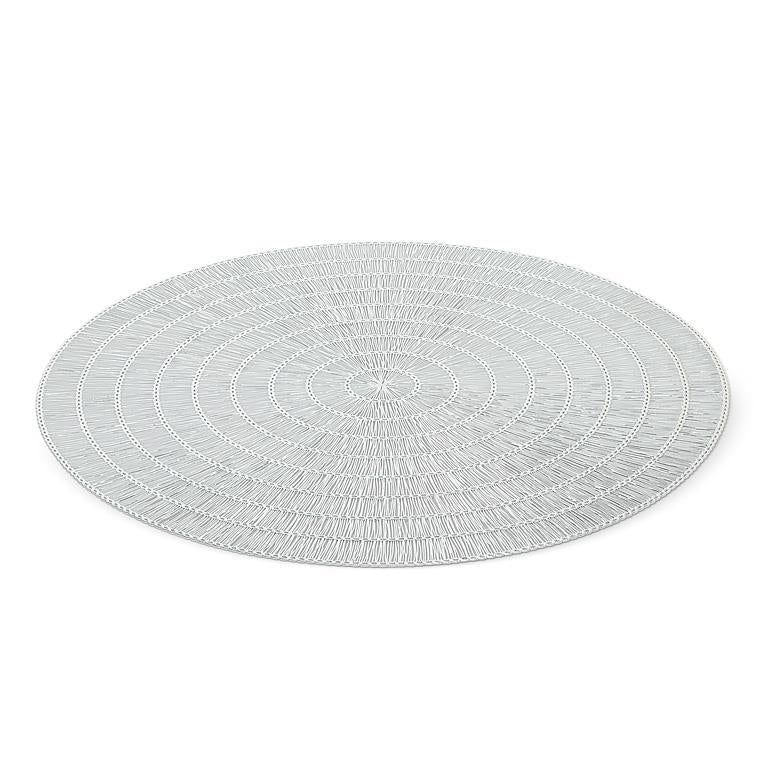 Round Placemat Silver