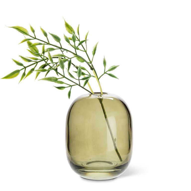 Medium Barrel Bud Vase Green