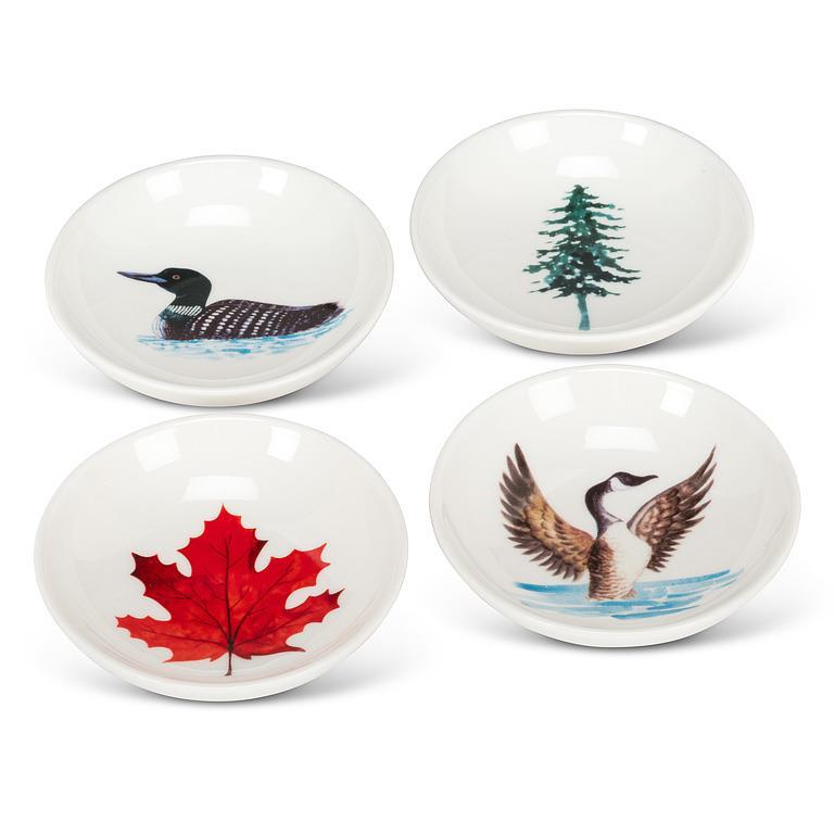 Small Dish with Loon