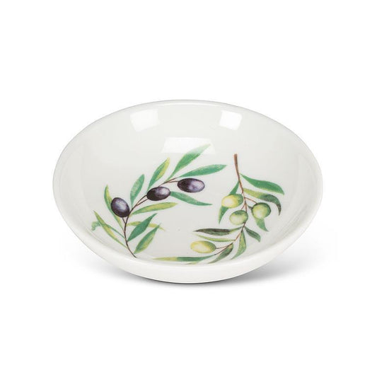 Small Dish with Olive Branch