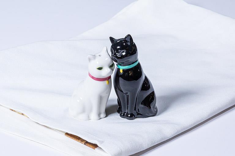 Cuddling Cat Salt & Pepper