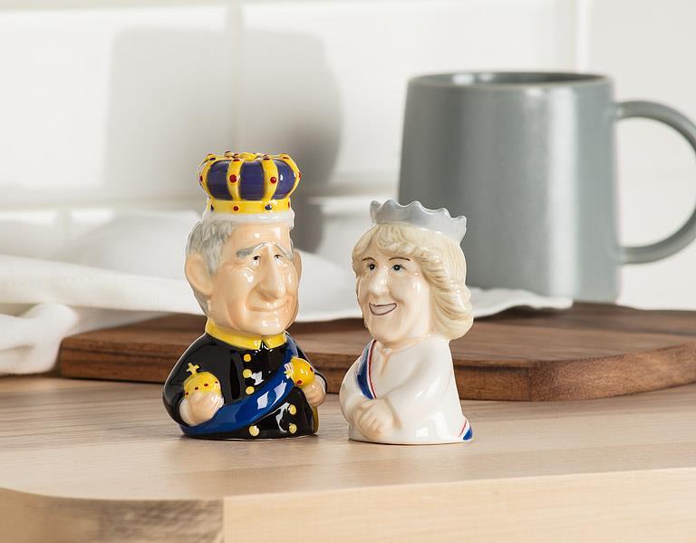 King & Queen Consort Salt & Pepper-3.5"H