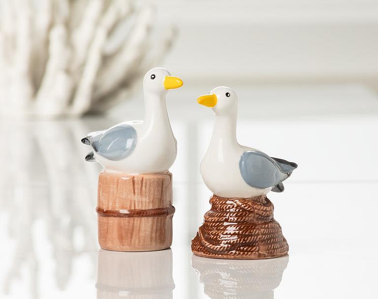 Perching Seagulls S&P-3.5"H