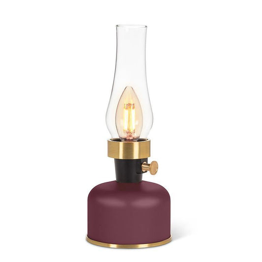 Lantern LED Lamp with Chimney Burge