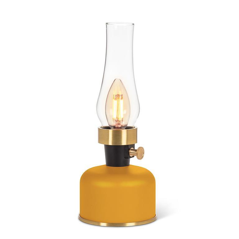 Lantern LED Lamp with Chimney  Ochre