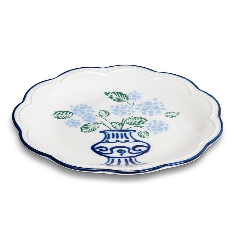 Floral in Vase Small Plate