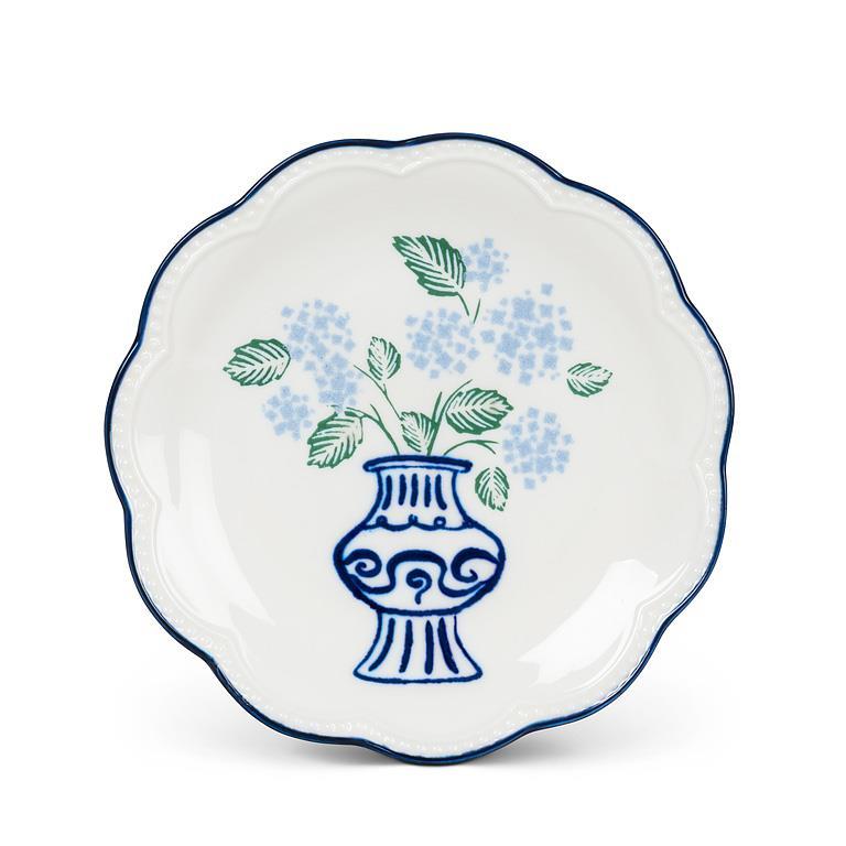 Floral in Vase Small Plate