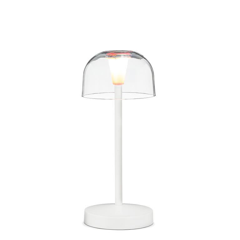 Bubble Shade LED Light-Wht-7"H