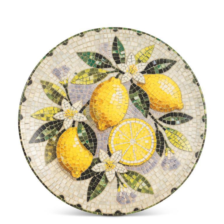 Lemons Mosaic Small Plate