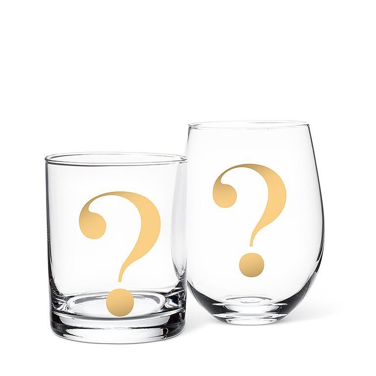 Question Mark Tumbler-3"H(10oz)