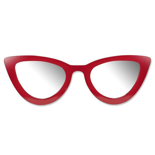 Red Rim Sunglass Mirror-24"W