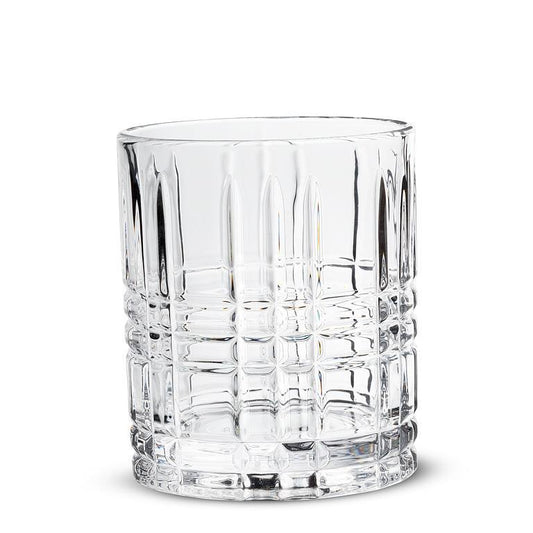 Grid Cut Spinning Tumbler-3.5"H
