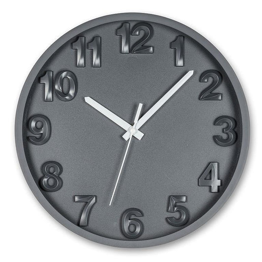 Bold Number Wall Clock 27-TIMELY-CHAR