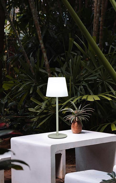 Outdoor LED Table Light Green