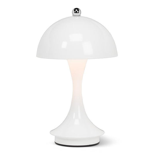 Dome Shade LED Lamp White