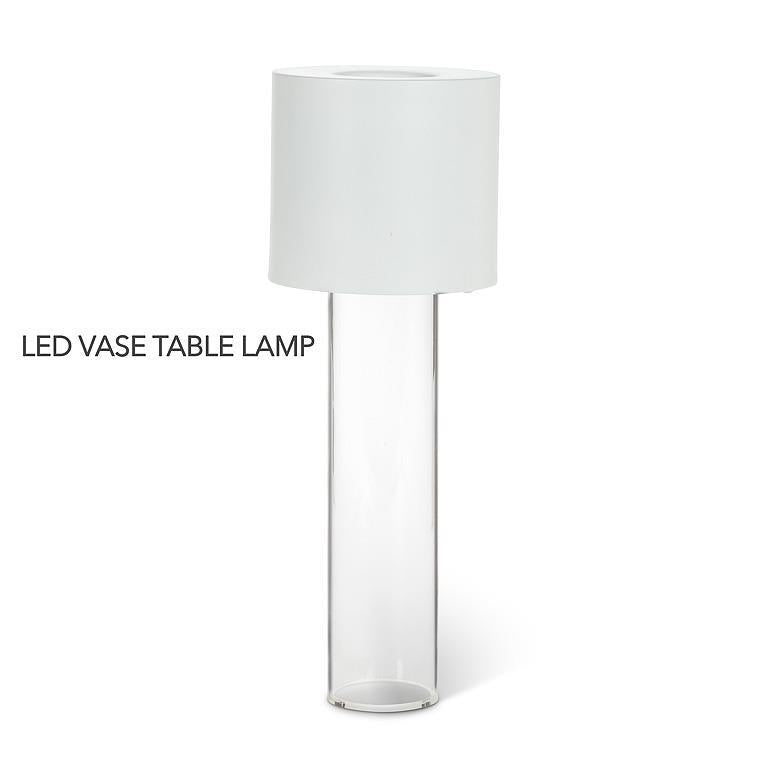 Trilite LED Vase Table Lamp- white