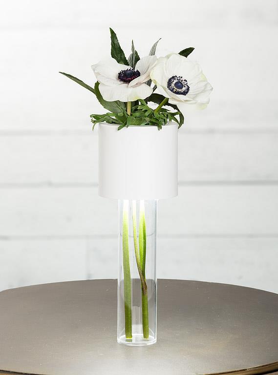 Trilite LED Vase Table Lamp- white