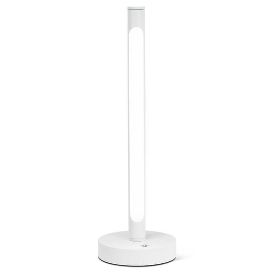 Slim Pole LED Table Lamp White