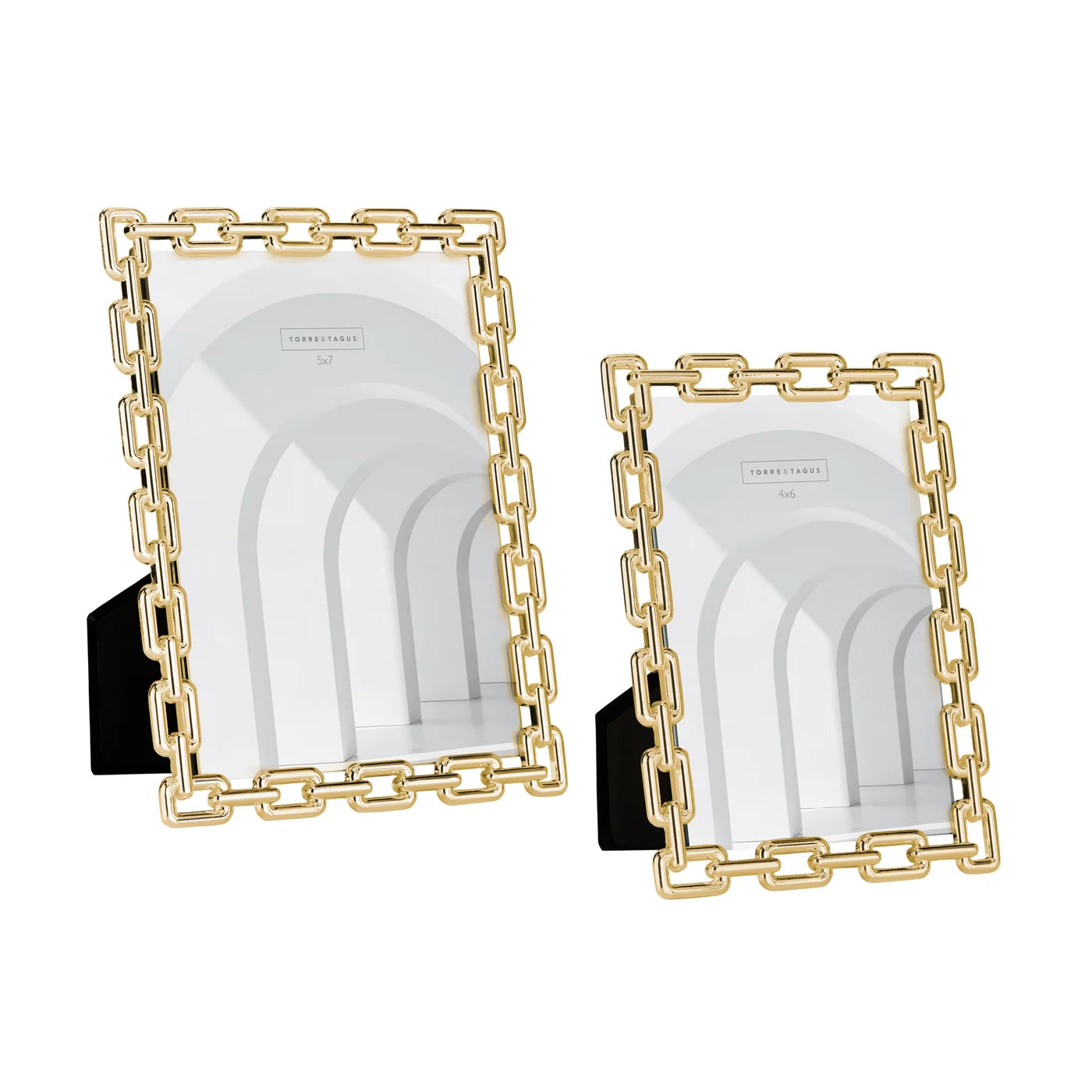 Chain Link Gold Photo Frame - 4x6