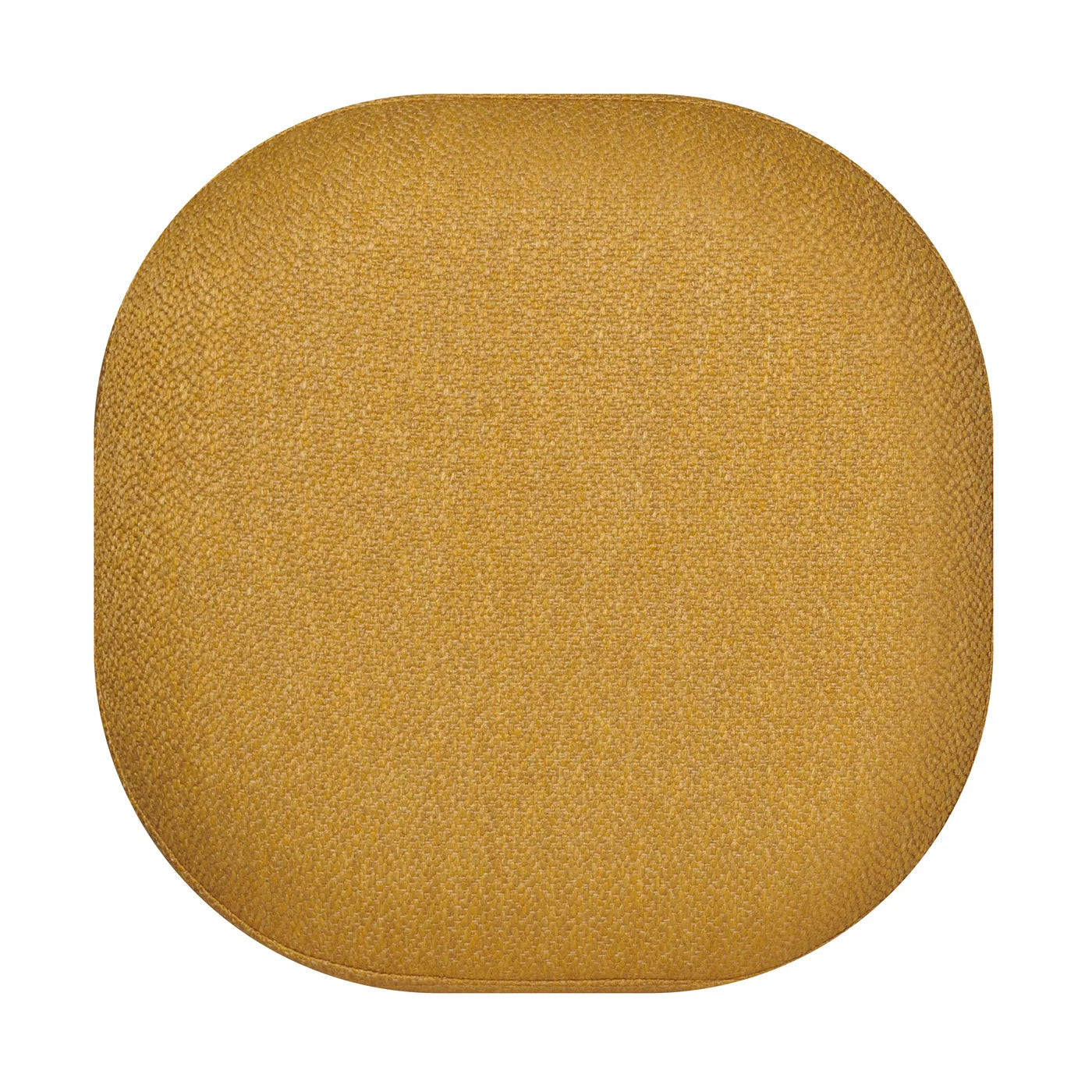 Pender Pin Leg Ashton Weave Upholstery Ottoman Stool - Goldenrod
