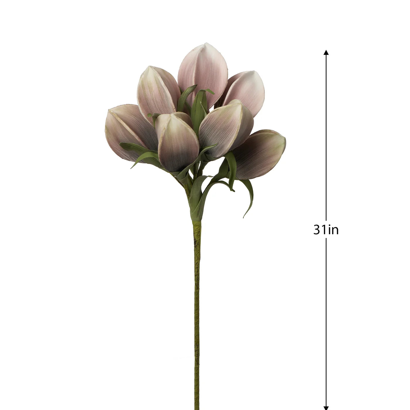 Desert Pinched Multi Pod Bouquet 31 Inch Length Stem - Pink