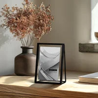 Structure Black Metal Easel Floating Frame - 4x6