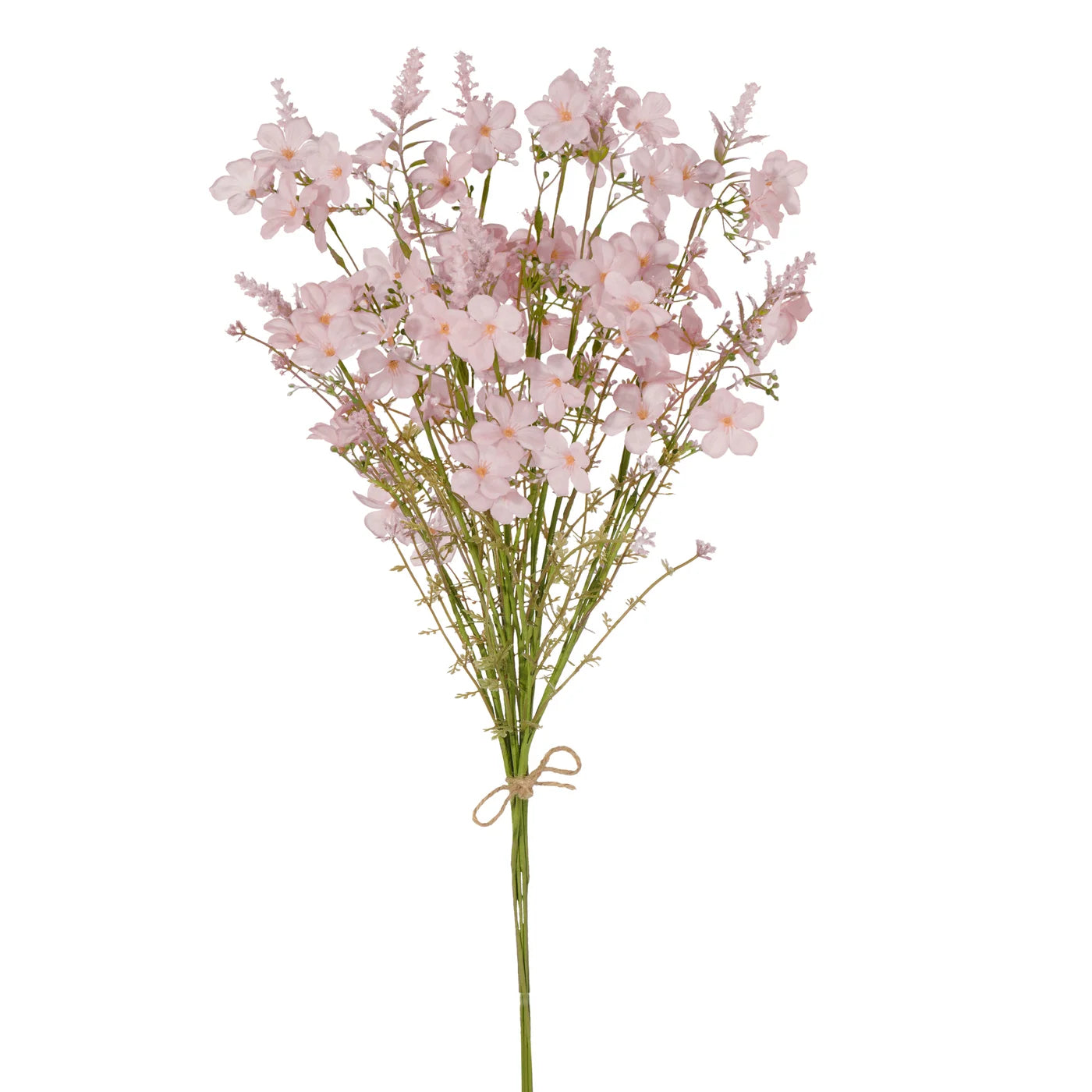Field Flower 22 Inch Length 6 Stem Bouquet - Pink