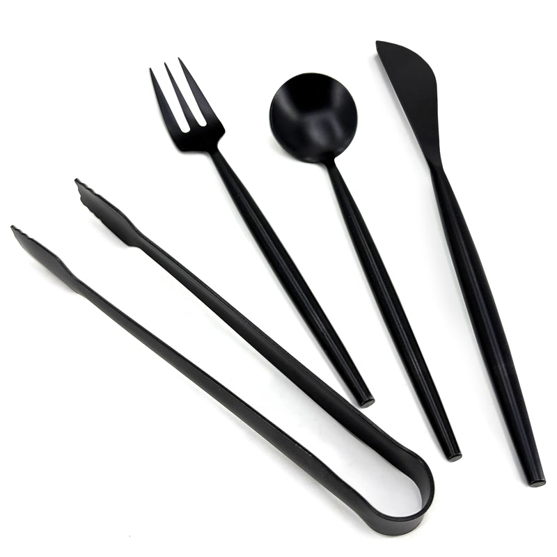 Set of 4 Charcuterie Utensils Gold