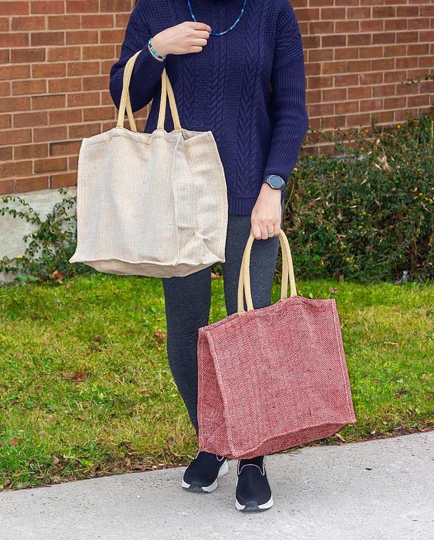 Herringbone Tote