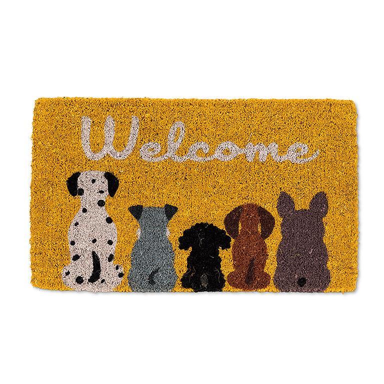Dog Welcome Doormat-18X30"L
