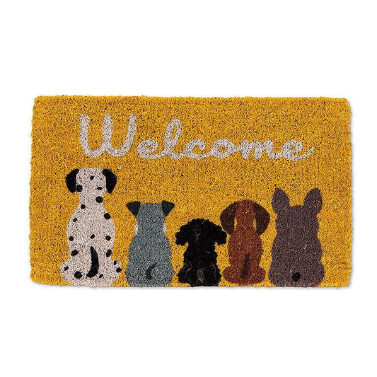 Dog Welcome Doormat-18X30"L
