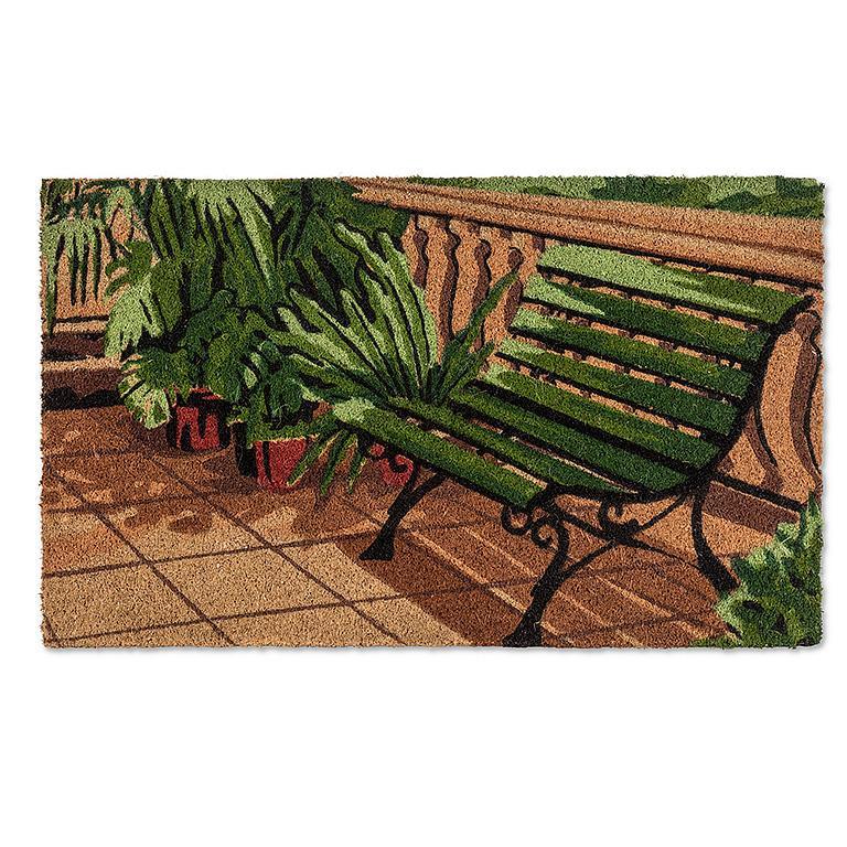 Bench Scene Doormat