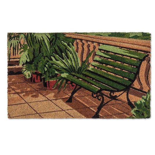 Bench Scene Doormat