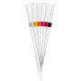 Vacu Vin Multicolored Cocktail Recipe Sticks, Set of 6