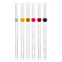 Vacu Vin Multicolored Cocktail Recipe Sticks, Set of 6