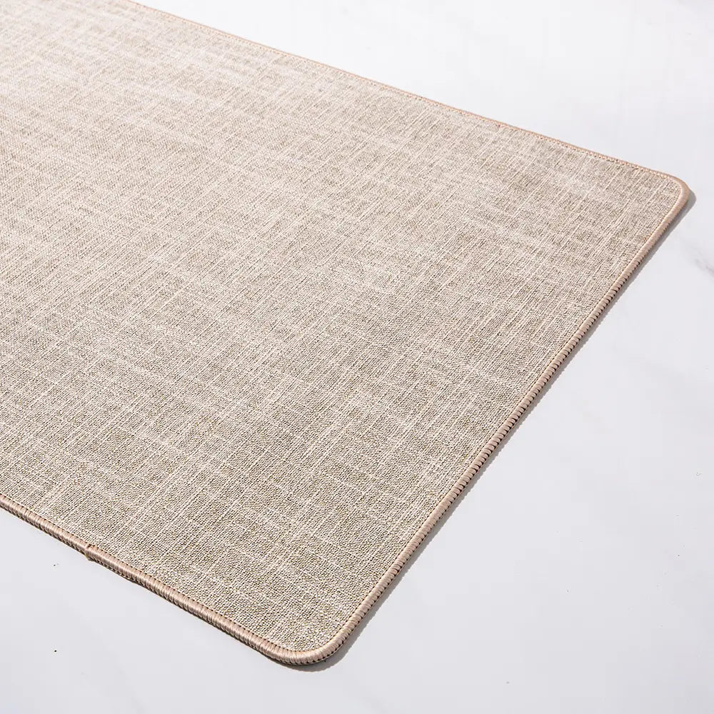 Texture Washable Accent Mat Linen