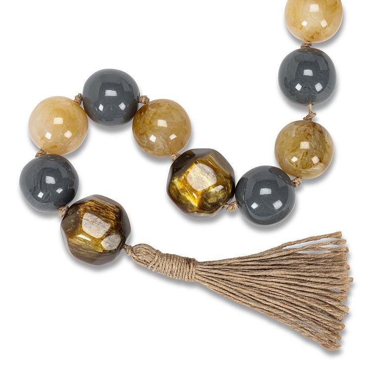 Organic Ball Bead Garland