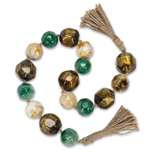 Organic Smooth Bead Garland