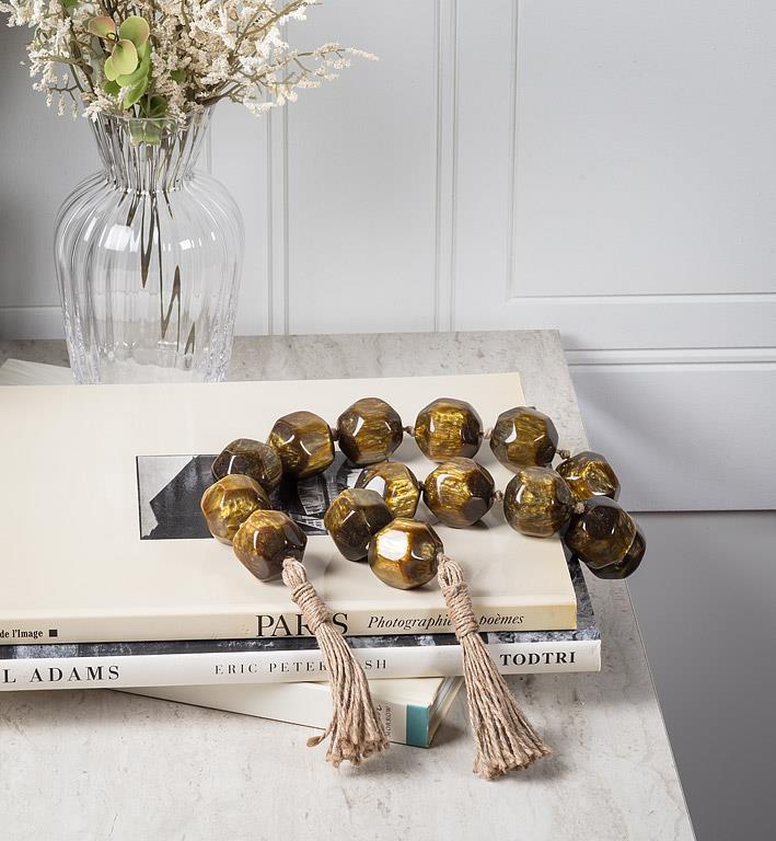Organic Ball Bead Garland