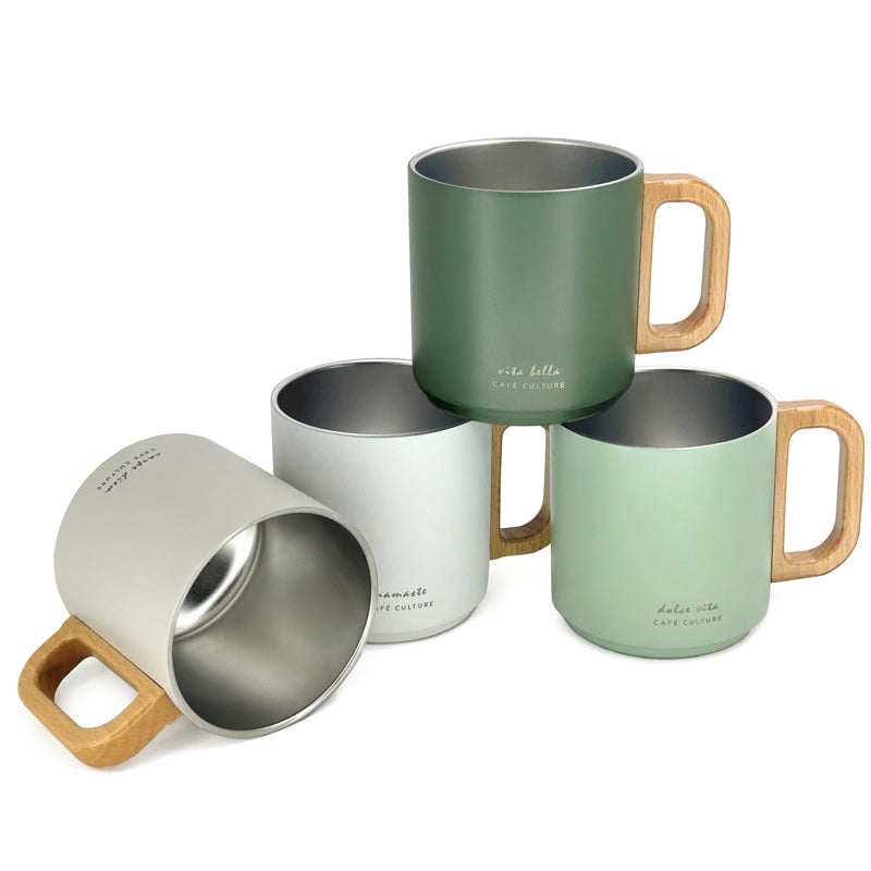 CARPE DIEM Double Walled MugGreen